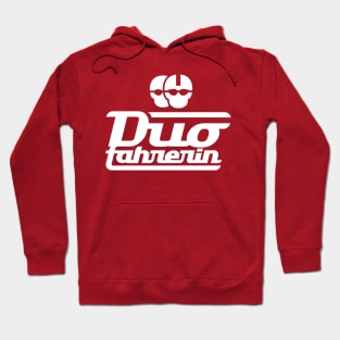 Duo driver Logo v.2 (white) Hoodie